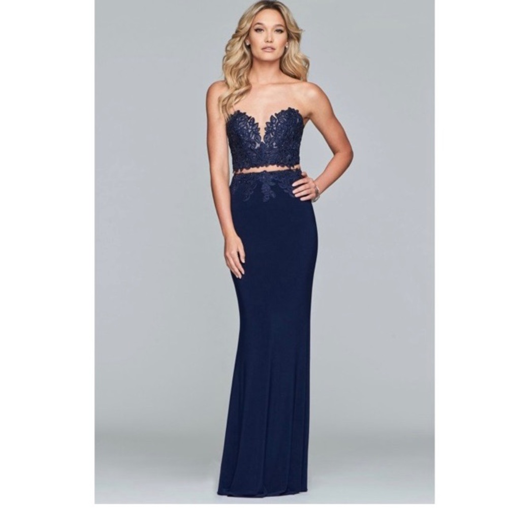 Faviana prom dress